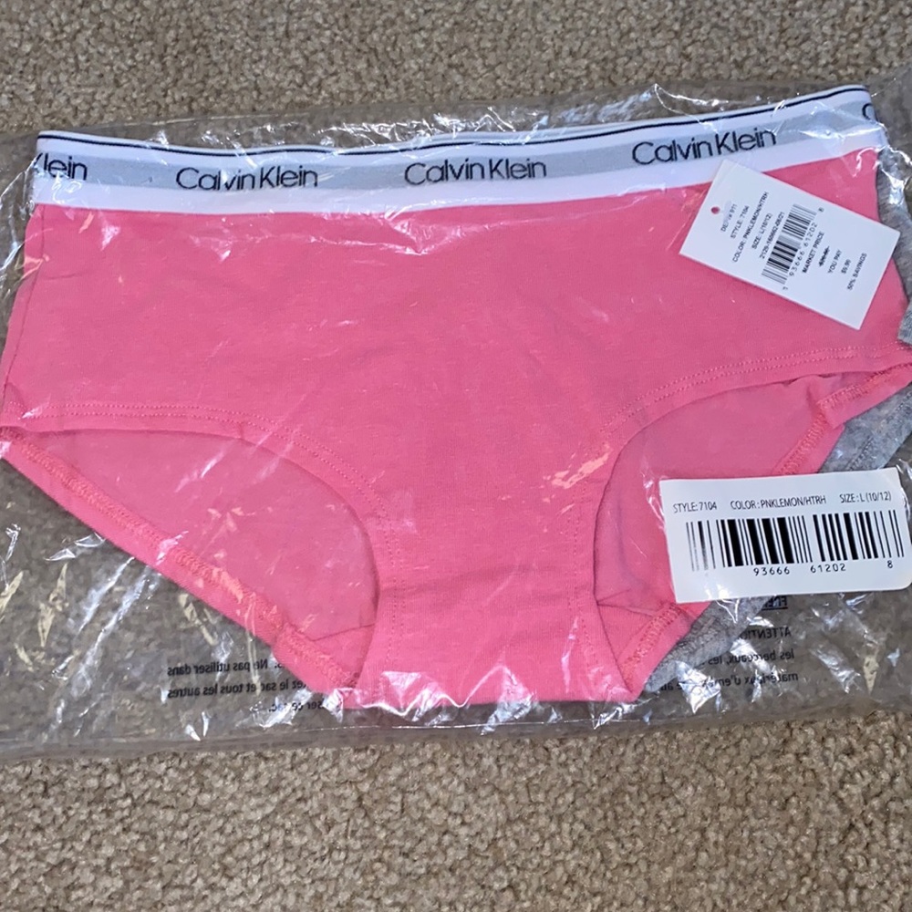 Calvin Klein girls underwear